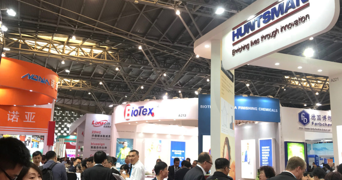Biotex at Trade Fair Shanghai, China Interdye 2018